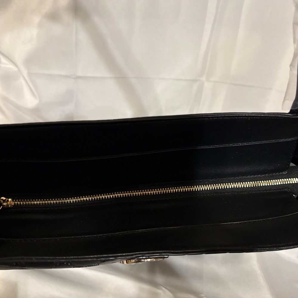 Cavalli Class XL Sandra Black Deboss Shopper Tote NWT $118 MSRP - Picture 5 of 12